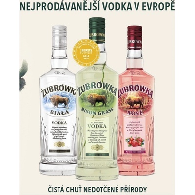 Zubrowka Rosé 32% 0,5 l (holá láhev)