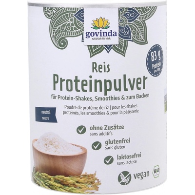 Govinda Bio rýžovo-proteinový prášek 400 g