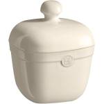 Emile henry (Франция) Канистер за бисквити emile henry cookie jar - цвят екрю (eh 8755-02)