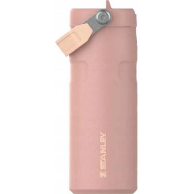 Stanley láhev IceFlow Flip Straw 470 ml Broskvově Růžová