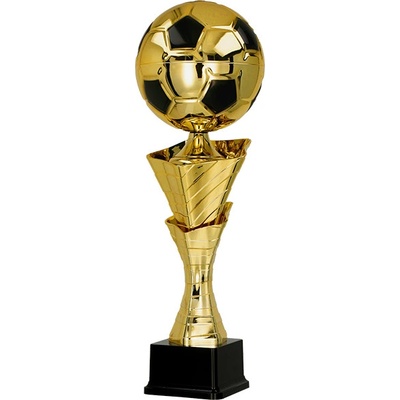 Kovová trofej Fotbal 43 cm 14 cm