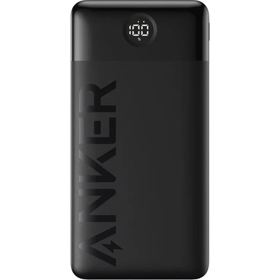 Anker PowerCore 326 Power Bank 15W 20000mAh - външна батерия с 1xUSB-C и 1xUSB-A изходи с технология за бързо зареждане (черен) (D65592)