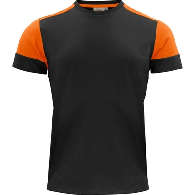 Printer tričko Prime T Men krátký rukáv pánské COT61403081302-black/orang