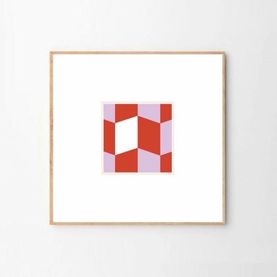 Moikka Plagát Window No. 01 by Mille Henriksen 70x70