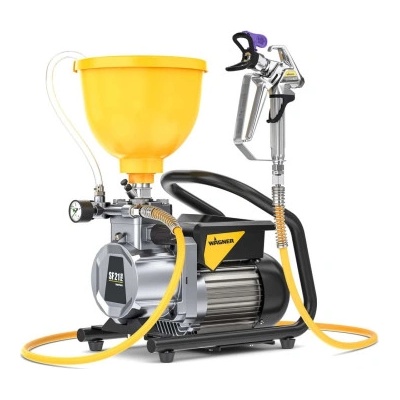 Wagner Машина за безвъздушно боядисване Wagner SuperFinish 21 LACQ, 0.9 kW, 2.1 л/мин, 207 bar, резервоар 3.7 л (4004025129889)