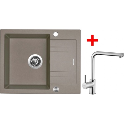 Sinks G1854XC Set LINEA 600 XC Truffle + ELKA