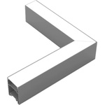 OPTONICA Led 8w l-КОНЕКТОР ЗА sku 1001872 СРЕБЪРНО ТЯЛО 4000k (5028)