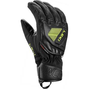 Leki WCR C-Tech 3D Junior Mitt black-ice lemon