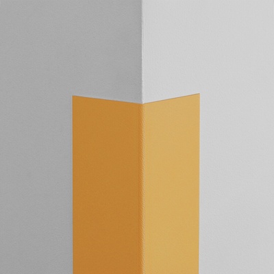 VMBal Plastová ochrana rohu LUX - MEDOVÁ - 65 x 65 mm x 1 m - standard