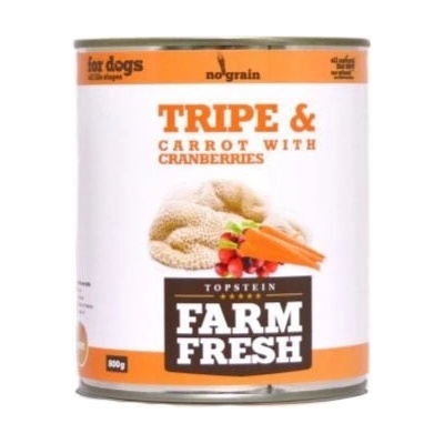 Topstein Farm Fresh Tripe & Carrot with Cranberries 800 g