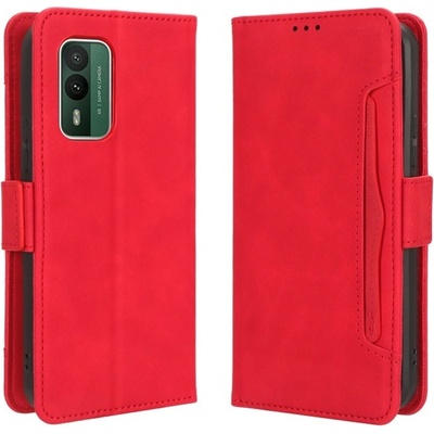 VSETKONAMOBIL 66224 SLOT Peňaženkový obal pre Nokia XR21 červený
