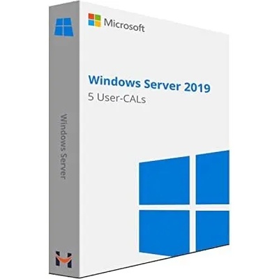 Microsoft Windows Server Client Access License (CAL) 2019, English, 5 User License Pack, FPP (Retail, Medialess Лиценз) | R18-05657 (R18-05657)
