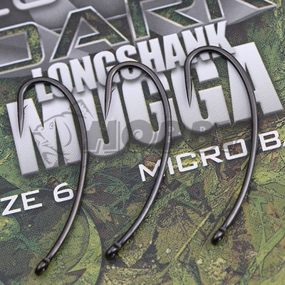 Gardner Covert Dark Longshank Mugga Barbed veľ.8 10 ks