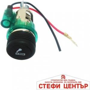 Paolo Универсална запалка за автомобили - 12v -09649 - зелена (182604) - steficenter