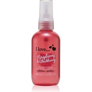 I Love Raspberry & Blueberry спрей за тяло 100мл за жени 100 мл