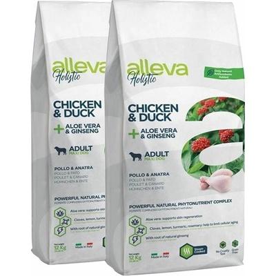 Alleva Holistic Adult Maxi Chicken & Duck 2 x 12 kg
