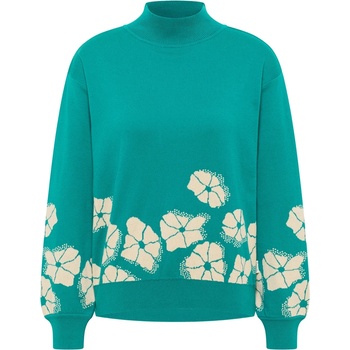 Tranquillo Дамски пуловер Tranquillo Women's Gemütlicher Strickpullover Jumper - Bay Flowers (117-3365-0113)