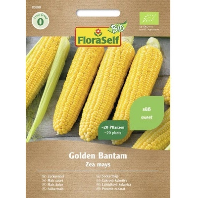 Kukuřice cukrová BIO Golden Bantam FloraSelf Bio