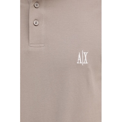 Giorgio Armani Памучна тениска с яка Armani Exchange (XM000367.AF13022.NOS)