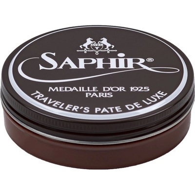 Saphir Vosk na topánky Wax Polish Medaille d'Or Traveler's Pate de Luxe Light Brown 75 ml