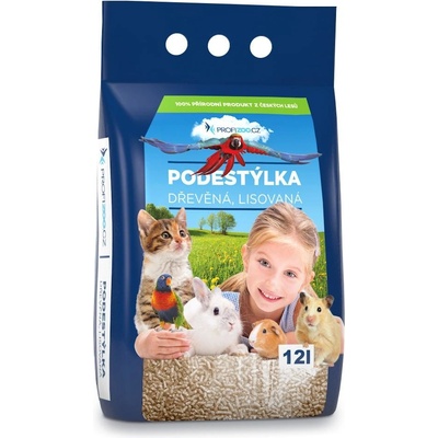 Profizoo drevená lisovaná 12 l