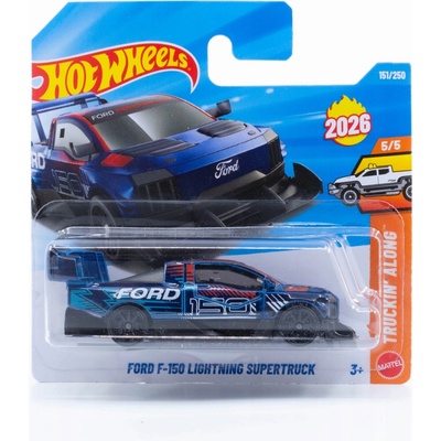 Hot Wheels Ford F-150 Lightning Supertruck Truckin' Along