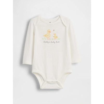 GAP Baby body Biela