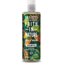 Faith in Nature šampon argan a bambucké máslo 400 ml