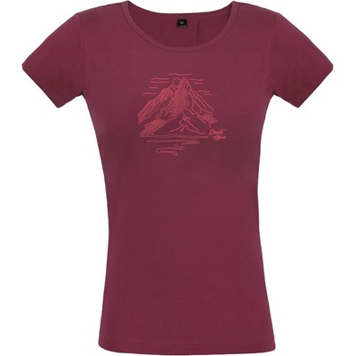 Direct Dámske tričko Alpine Sonora Lady palisander