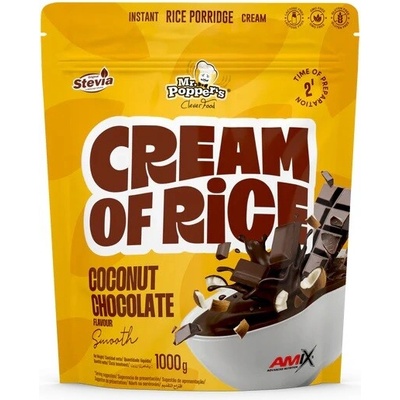 Amix Nutrition Cream of Rice Mr. Popper´s Čokoláda kokos 1 kg