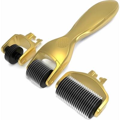 Verk 24091 Dermaroller pro mezoterapii 3v1 zlatý – Hledejceny.cz