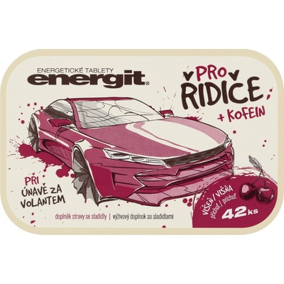 Energit Pro řidiče příchuť višeň 42 ks 38 g