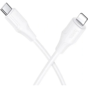 hoco. X124 кабел за данни Type-C - Lightning, 100cm, FEHÉR X124_TYPE_C_LIGHTNING (X124_TYPE_C_LIGHTNING)