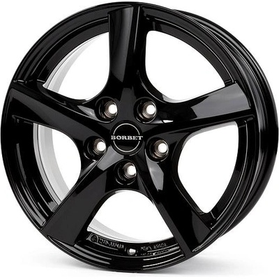 Borbet TL 6,5x16 5x112 ET46 black gloss