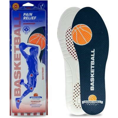 FOOTGEL BASKETBALL Gelové vložky tmavě modrá