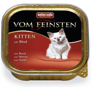 Animonda von feinsten kitten beef -Пастет с телешко месо, за котенца от 1 до 12 месеца, 6 броя х 100 гр