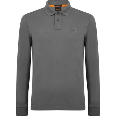 Boss Блуза с яка Boss Men's Passerby Premium Cotton Polo Shirt - Charcoal 029