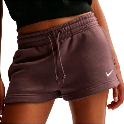 Nike Дамски къси панталони Nike Women's NSW Phoenix Fleece Mid-Rise Shorts Running shorts - Tattoo / Sail - размер XL (112-3945-0615)