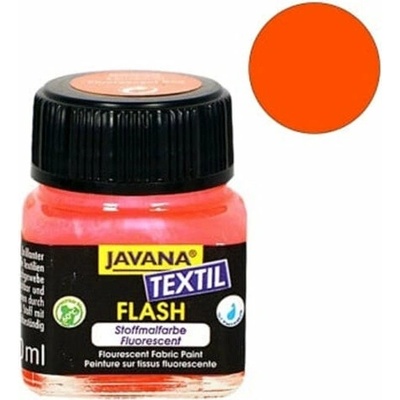 Kreul Javana farba na svetlý textil 20 ml fluorescent oranžová