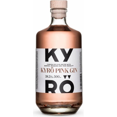 Kyrö Pink Gin 38,2% 0,5 l (holá láhev)