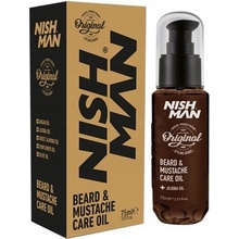 Nishman Beard and Moustache Care Oil olej na bradu 75 ml