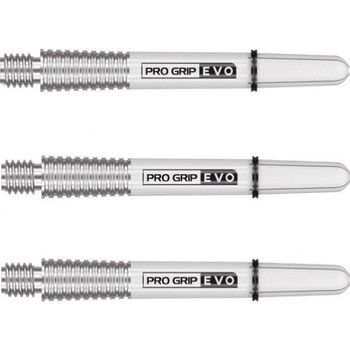 Target Pro Grip Evo AL, strieborné, krátke, 34mm