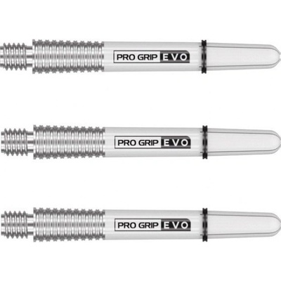 Target Pro Grip Evo AL, strieborné, krátke, 34mm
