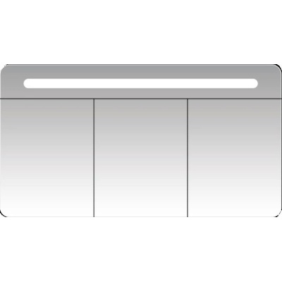 INTEDOOR PIR ZS 120 LED zrcadlová skříňka 120cm
