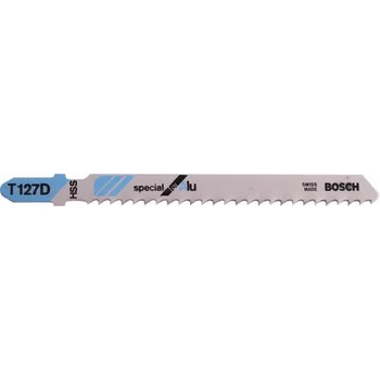 Bosch Нож за зеге Bosch с T-захват за ламарина и алуминий 74/100 мм, 8.5 TPI, праволинейно, T 127 D-