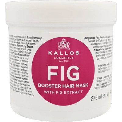 Kallos KJMN Fig Booster Hair Mask 275 ml
