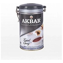 AKBAR Premium Earl Grey plech 225 g