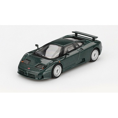 MINI GT Bugatti EB110 GT Dark Verde Scuro 1:64