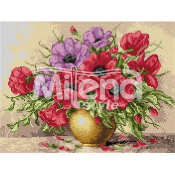 Image 1 of Milena Style Гоблен с щампа Слънчеви макове без конци