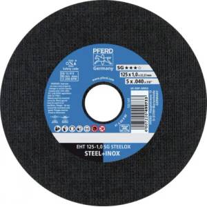 Pferd Диск за метал ф125 х 1.0 inox, sg-steelox pferd-61341112